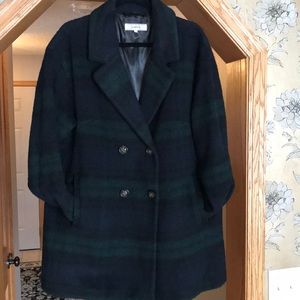 Wildflower oversized pea coat XL